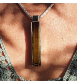 obsidienne pendentif