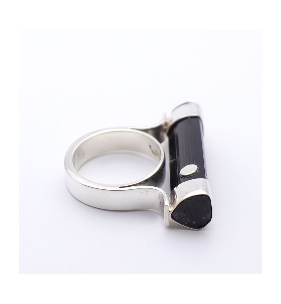 bague noire femme