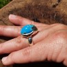 bague turquoise argent