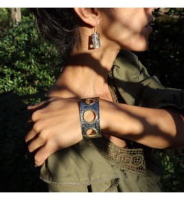 boucles d'oreilles argent ethniques