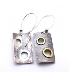 boucles d'oreilles argent