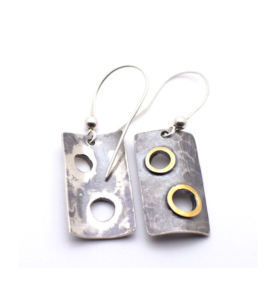 boucles d'oreilles argent