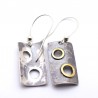 boucles d'oreilles argent