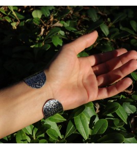 bracelet argent plaqué or