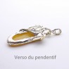 pendentif dragon argent