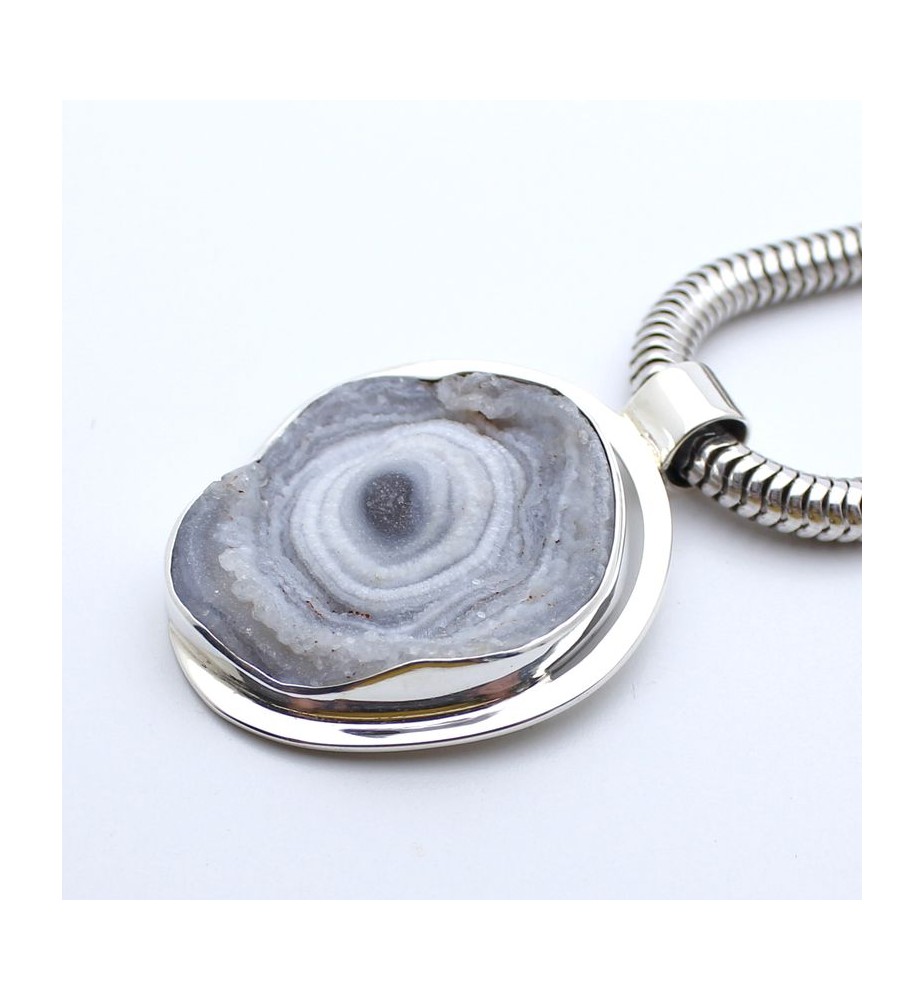 pendentif calcédoine