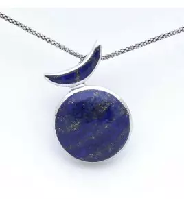 pendentif lapis lazuli femme