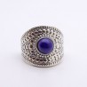 bague lapis lazuli argent