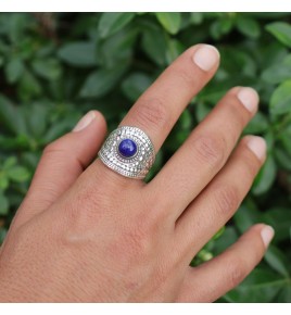 bague lapis lazuli