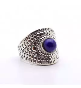 bague lapis lazuli femme