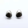 puces d'oreilles pierre