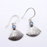 boucles d'oreilles labradorite