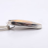 pendentif avec pierre jaune
