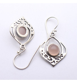 boucles d'oreilles pierres naturelles