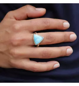 bague larimar femme