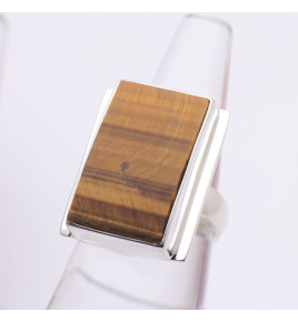 bague oeil de tigre pour femme