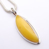 pendentif ambre femme