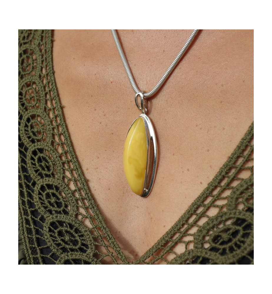 ambre jaune bijouterie
