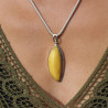 bijou ambre jaune