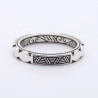 anneau argent mixte