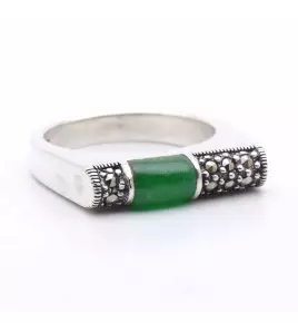 bague jade femme