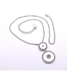 collier argent nacre bijoux