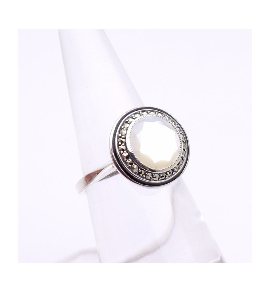 nacre bague