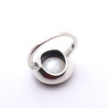 bague nacre argent