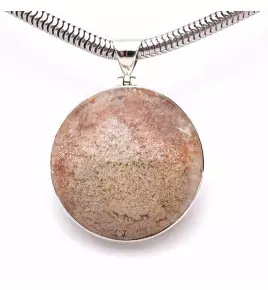 pendentif lodolite rond