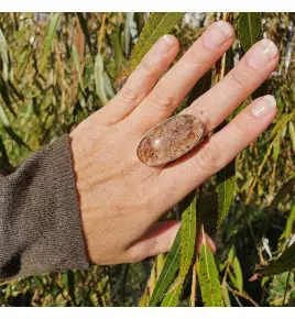 bague pierre chamanique