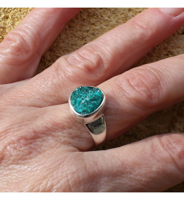 dioptase bague
