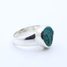 bague argent dioptase femme