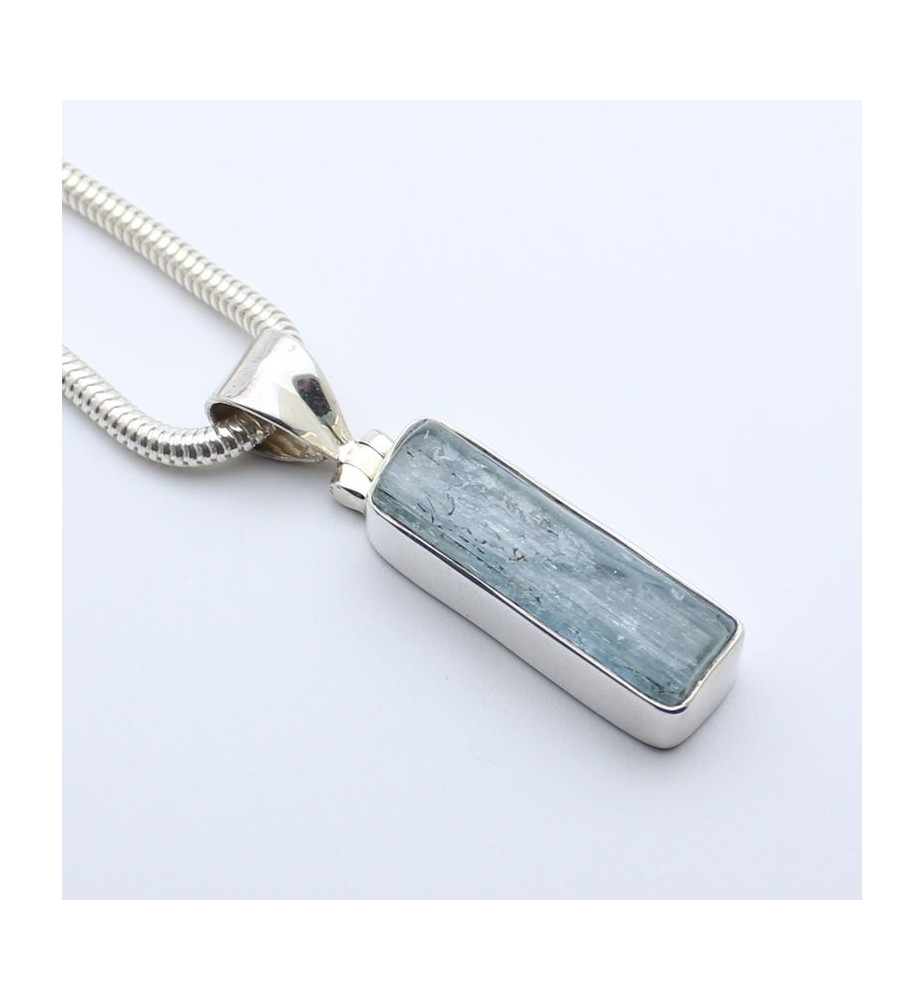 pendentif aigue marine