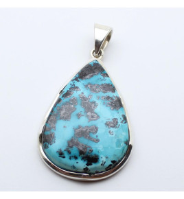 azurite pendentif