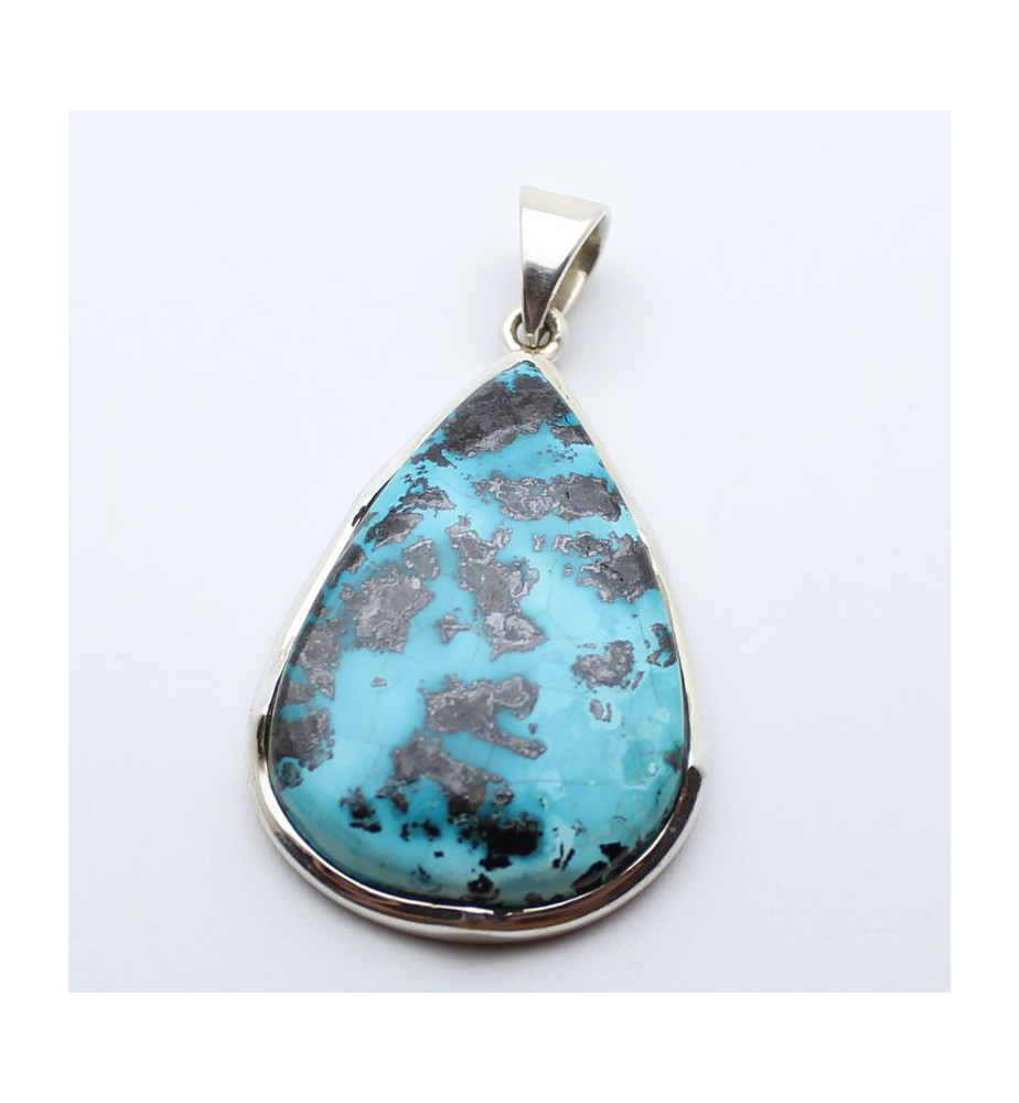 azurite pendentif