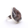 bague en calcedoine argent