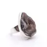 bague en calcedoine argent