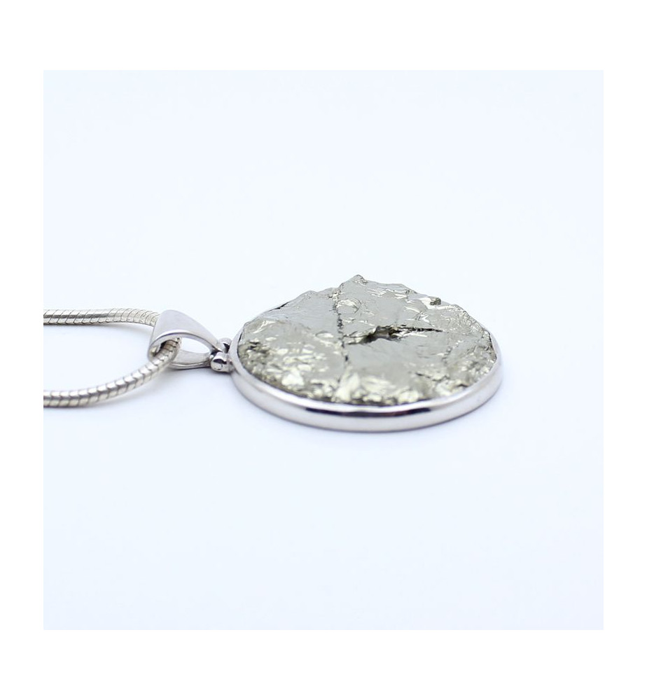 pendentif pyrite femme