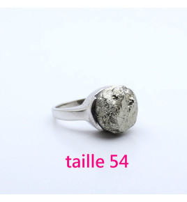 bague pyrite femme