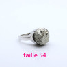 bague pyrite femme