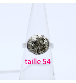 bague pyrite pierre