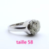 bague avec pyrite