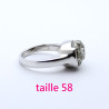 bague argent avec pyrite