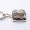 pendentif argent et astrophyllite