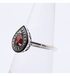 bague  grenat