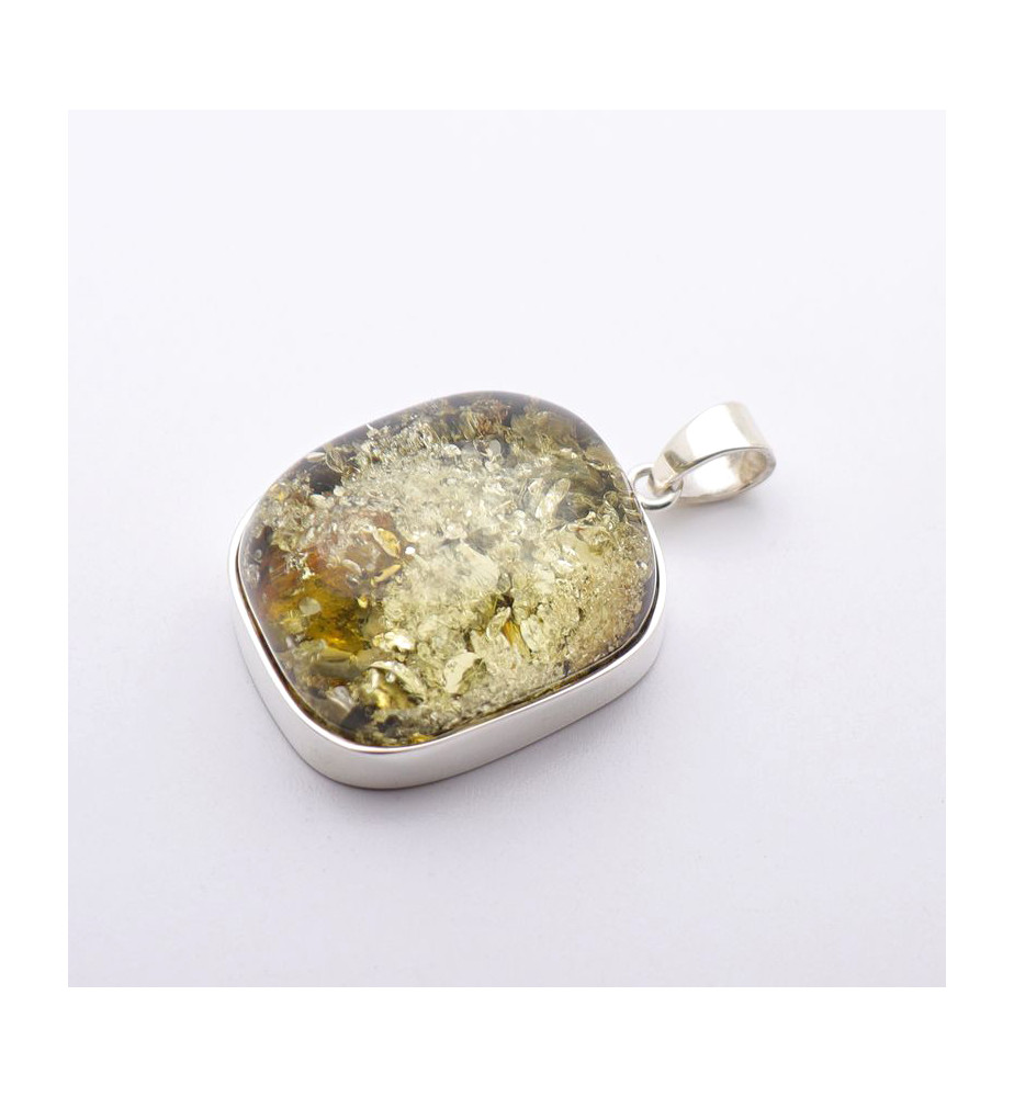 pendentif ambre véritable