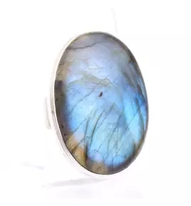 bague labradorite vertus