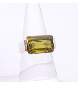 bague obsidienne femme