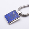 pendentif lapis lazuli cabochon