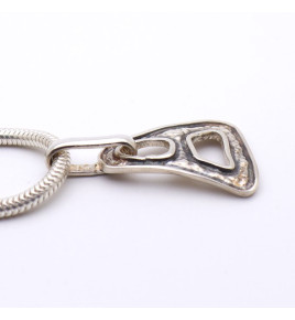 pendentif triangle argent